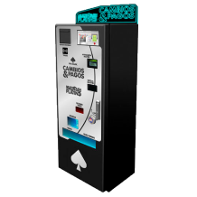 Máquina de cambio multicash platino